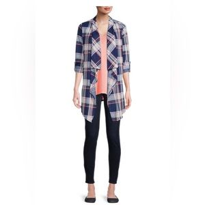 New York Laundry Plaid Kimono